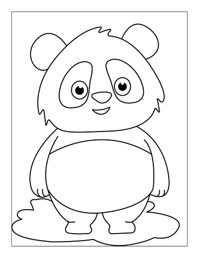 Animals-Coloring-Pages-for-Kids- 9 dog coloring pages