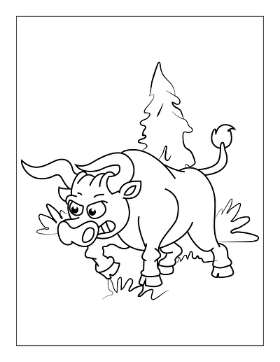 Animals-Coloring-Pages-for-Kids- 7 dog coloring pages