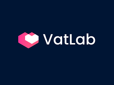 Vatlab logo exploration b2b bold brand identity branding clean gradient identity lab lettermark logo logos minimal modern monogram tech v vat vl