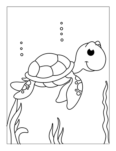 Animals-coloring-Page-for-Kids- 1 dog coloring pages