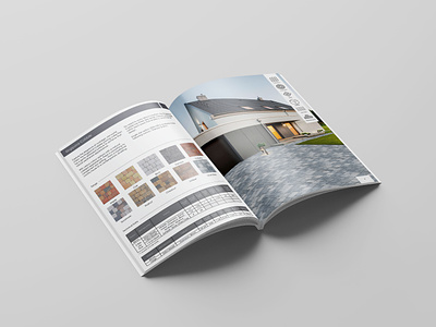 Natural Stone Paving Brochure brochure design catalogue design graphic design product brochure stone brochure