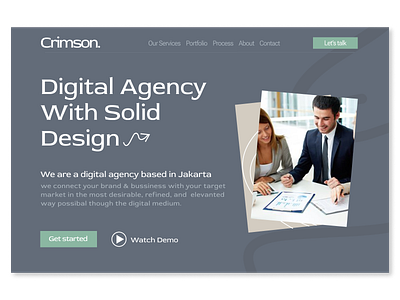 Digital Agency With Solid Design agency animation branding bussiness design digital graphic design illustration layout motion graphics solid ui uiux ux vector workgrate