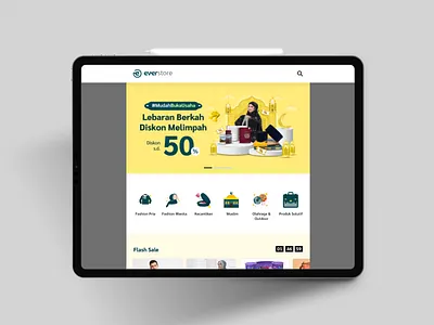 Everstore Ecommerce 2022 ui ux web design website