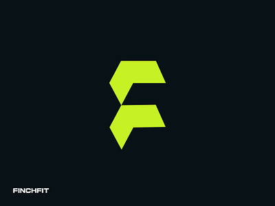 Finchfit | Letter F Logo best brand identity branding color corporate logo design game gaming illustration inspiration letter f logo logotype minimal modern typography ui wordmark