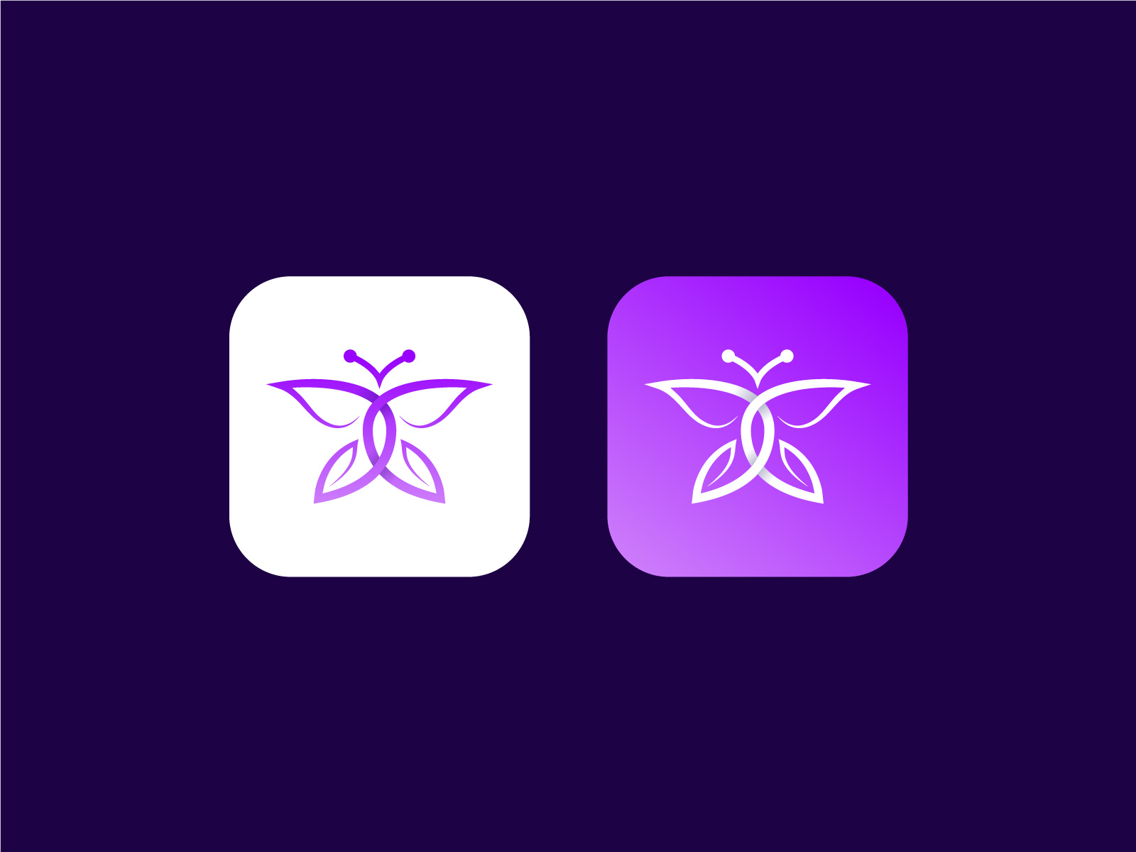 Logo, Logo Design, Butterfly Logo by Mehedi Hasan on Dribbble