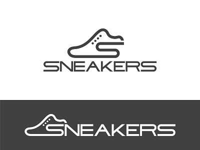 Sneakers brand design graphic design icon logo logo design minimal logo sneaker sneakers sneakers branding sneakers logo sneakers logo design typography