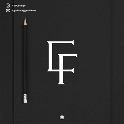 CF MONOGRAM LOGO CONCEPT branding cf design graphic design illustration lettering logo logo cf monogram motion graphics top design top logo ui vector