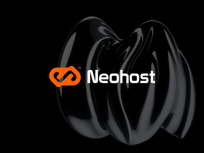 Neohost - Logo Design abstract logo brand guiedlines brand identity branding coding logo company logo data designer graphic design icon logo logo design logo mark mark modern logo monogram nft software symbol web3 logo