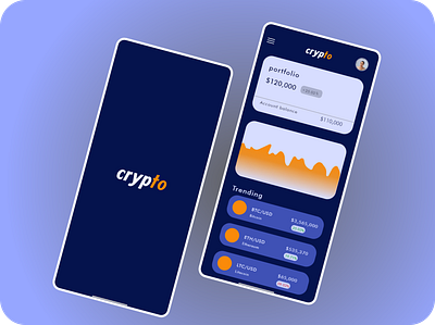 Crypto Mobile App Design productdesign ui ux