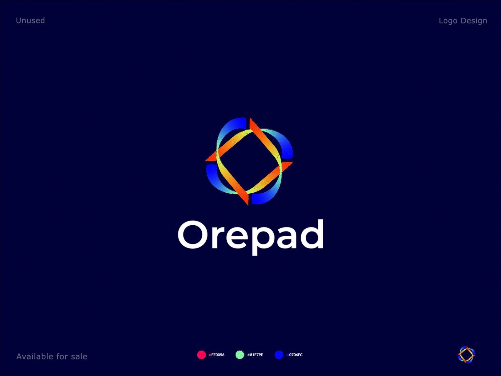 orepad logo animation abstract animation branding branding identity creative logo animation design gradient logo logo animation modern motion graphics simple logo animation symbol
