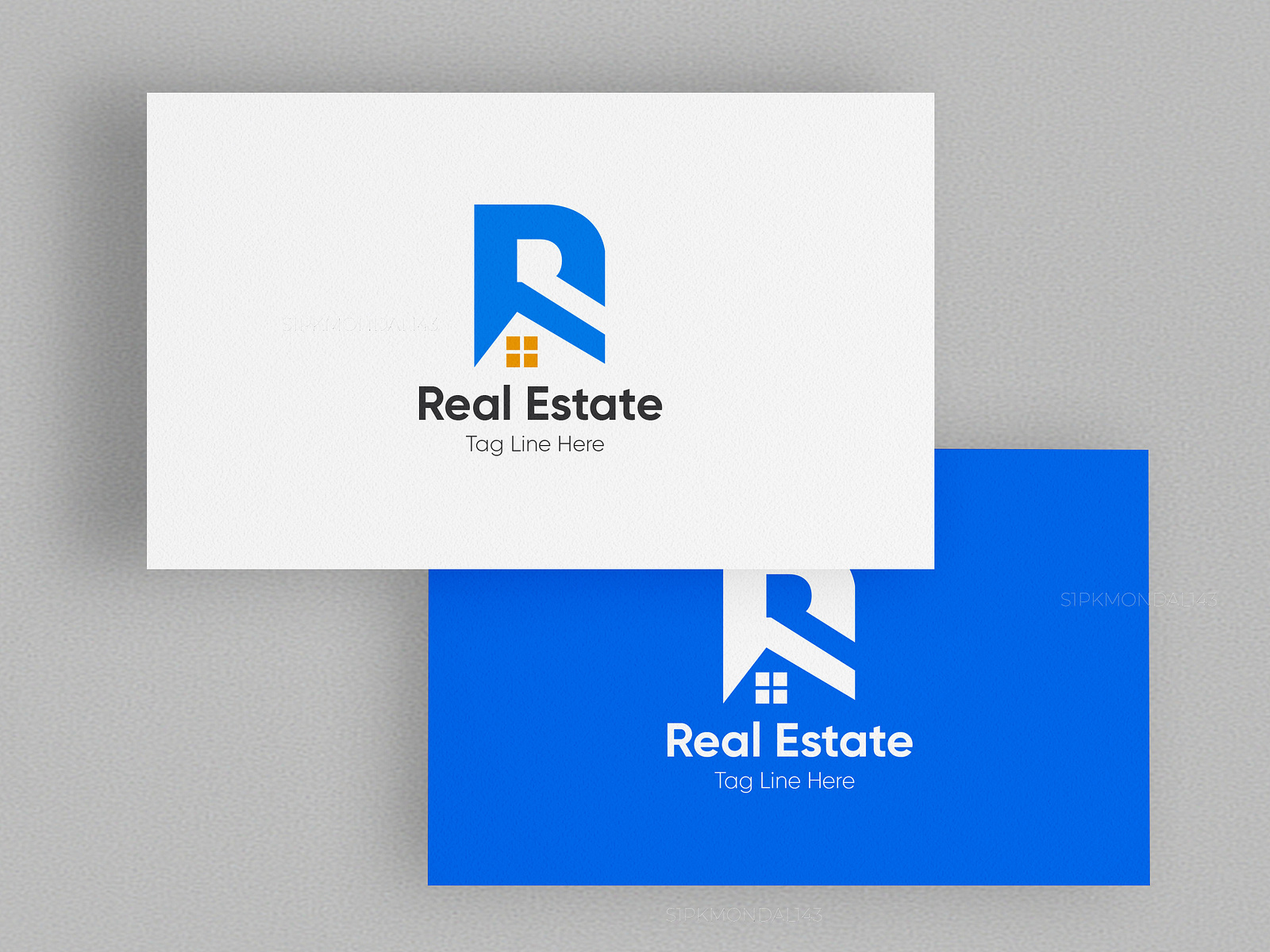 minimal-real-estate-agent-logo-by-prodip-kumar-mondal-on-dribbble