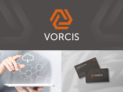 Logo Design for VORCIS 2d 2d art adobe illustrator ai artificial intelligence brand branding design digital digital art graphic design identity branding illustration logo logo design minimal modern