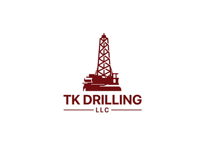 Drilling logo branding design graphic design illustration illustrator logo typography vector