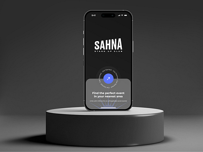 Sahna - Event App Design app branding design event app events figma graphic design mobile app mobile app design mobile design photoshop ui uiux user experience user interface ux web design