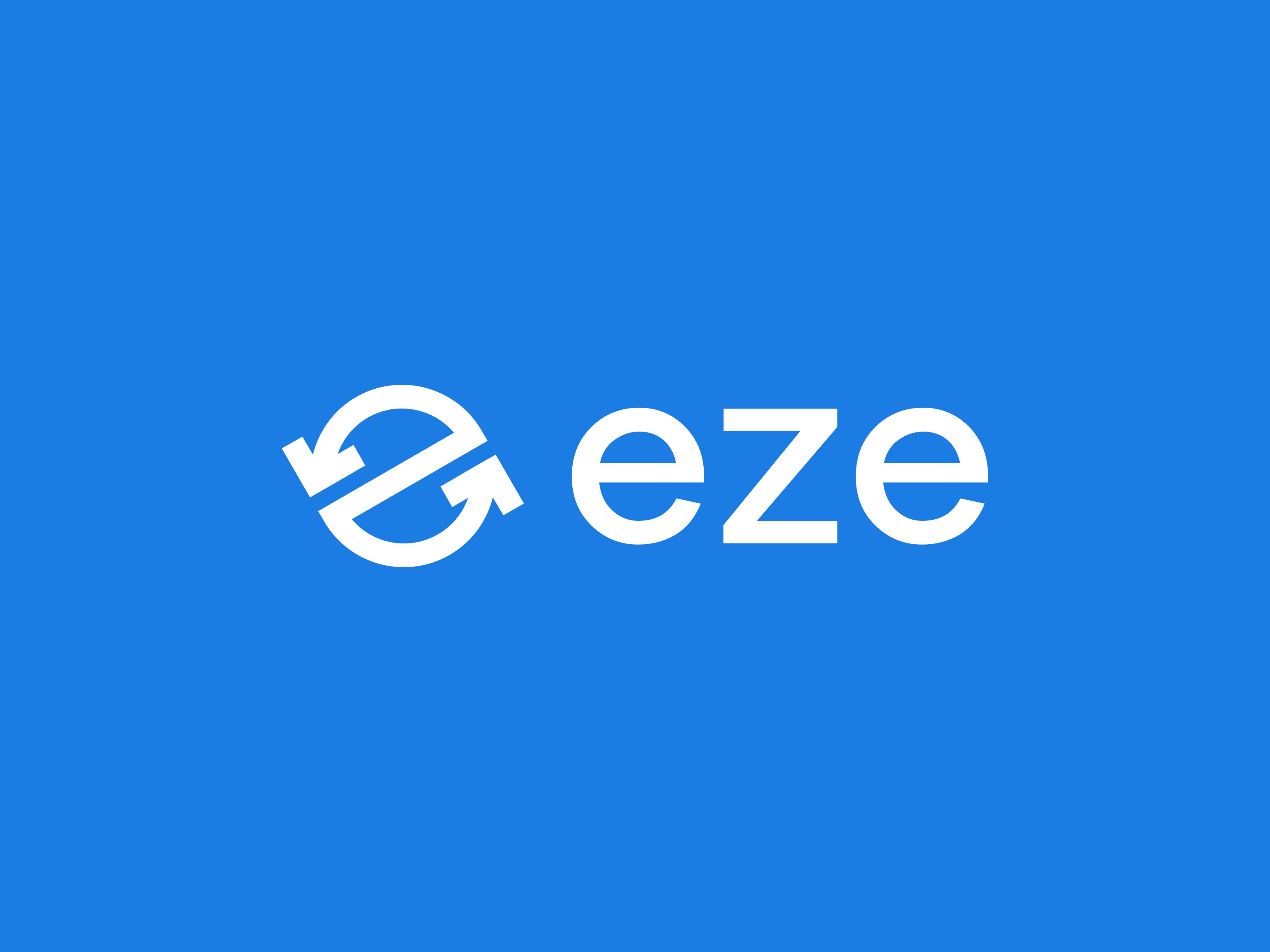 Eze - Full Logo arrow b2b brand brand design branding ecommerce exchange figma identity letter e logo logomark marketplace ycombinator