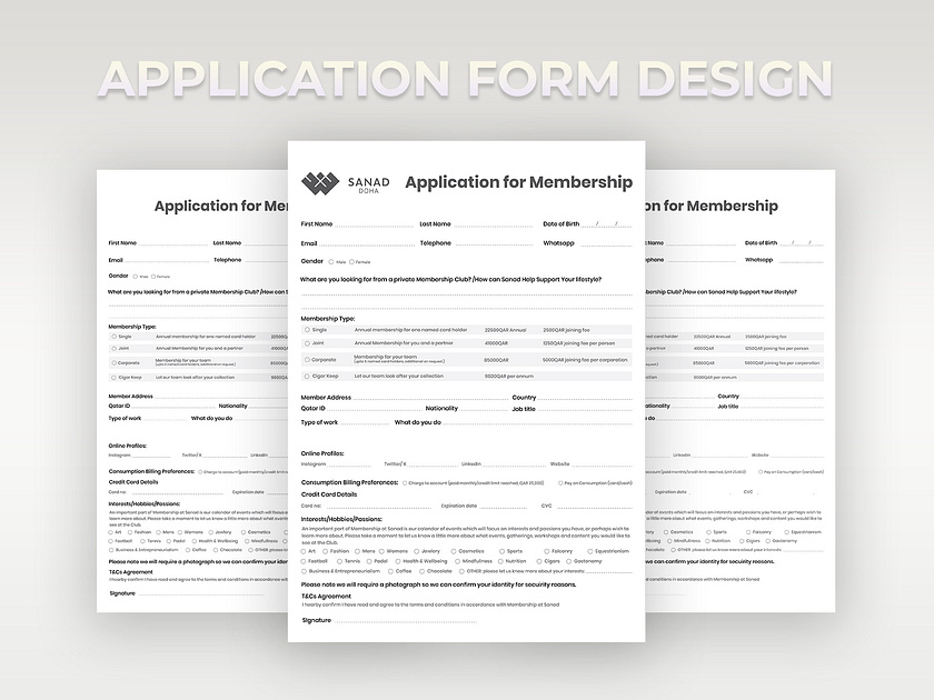 Application Form Design Designs Themes Templates And Downloadable Application Form Design Designs Themes Templates And Downloadable