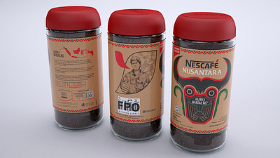 The Buffalo Head brandidentity branding foodpackaging graphic design labelpackaging logodesign nescafe packagingdesign
