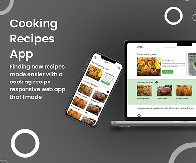 Cooking Recipes App - CookIT animation app brand branding clean design graphic design icon illustration logo logo design minimal mobile typography ui ux vector web web design website