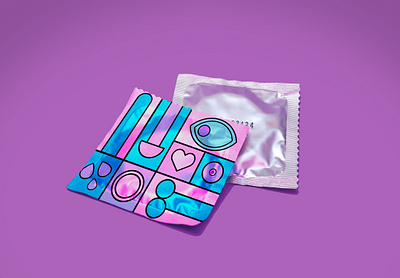 KOMM BEREIT | Condom Branding brand design brand designer branding condom condom design condom packaging condom wrapper design foil foil wrapper graphic design illustration illustrator mock up packaging packaging design visual art visual designer wrapper wrapping