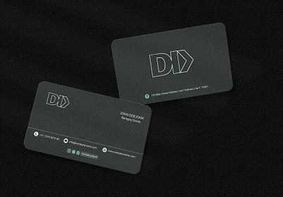 simple business card design graphic design minimalist card simple business card design