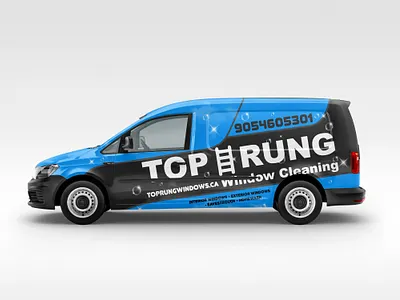 Top Rung Car Wrap Design | Vehicle Wrap Design adobe illustrator branding car car wrap decal design graphic design illustration livery sticker truck van vector vehicle branding vehicle wrap vinyl wrap wrap design wrapping wraps