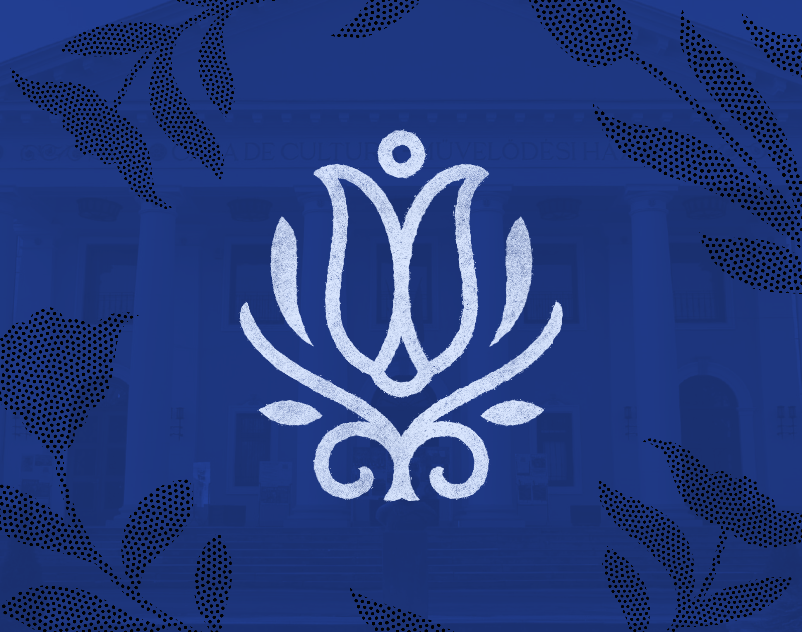 Művelődési Ház branding culture identity logo tulip