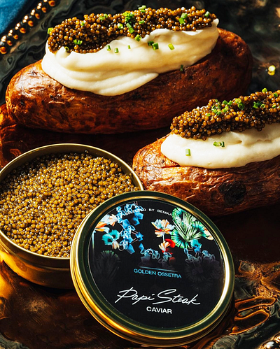 Caviar tin design concept branding caviar food food packaging graphic design illustration luxury packaging product design restaurant