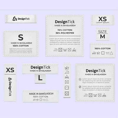 PRODUCT PACKAGING SERVICES branding custom clothing hang tags graphic design label product packaging services