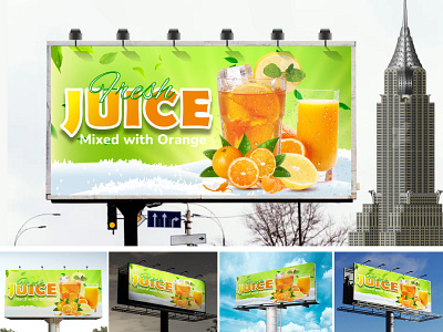 Billboard, signage and banner Design advertising