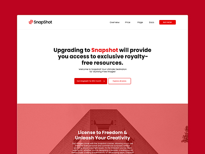 SNAPSHOT © 2023 landing page optimization responsive design typography user experience (ux) user interface (ui) visual design web design