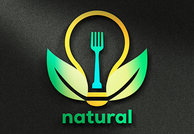 Vector natural logo design template shape