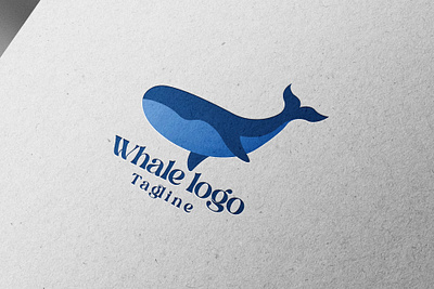 Whale logo best logo blue whale branding design graphic design illustration logo logo design logo for sale ui vector whale whale logo