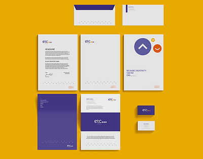 ETC Branding ID design graphic design logo