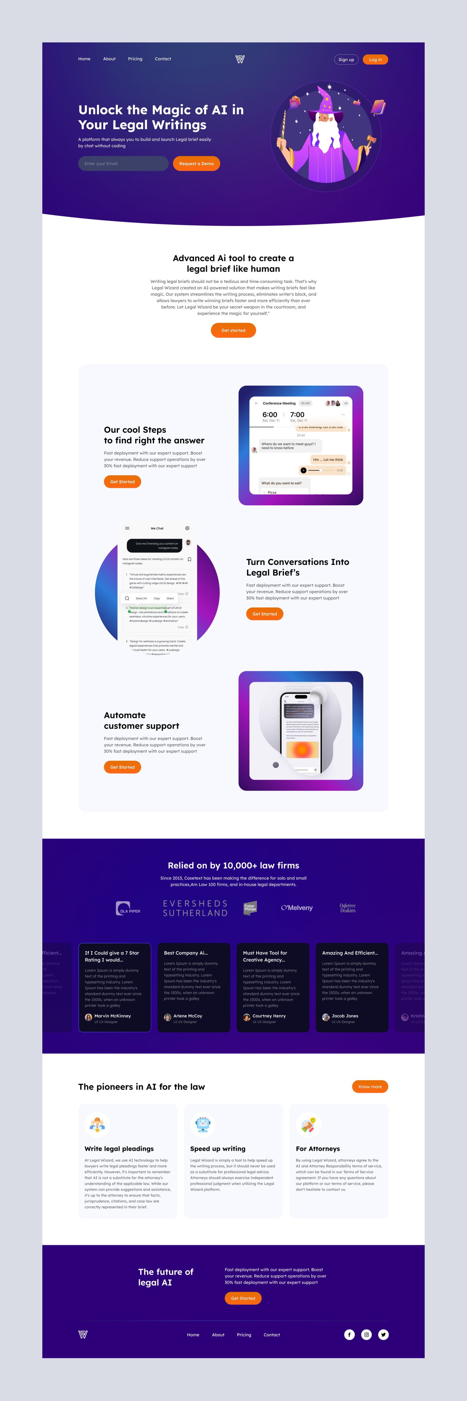 Ai Tool Landing Page By Syed Raju On Dribbble