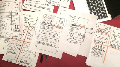 Where it all started | Part 2: Concept design information architecture process prototypes research ui user testings ux web design