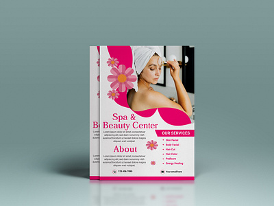 Beauty Spa flyer design advertisement beauty brochure clothing cosmetices elegant flyer artwork flyer design flyer template flyers haire leaflet makeup party print salon skincare spa style stylish