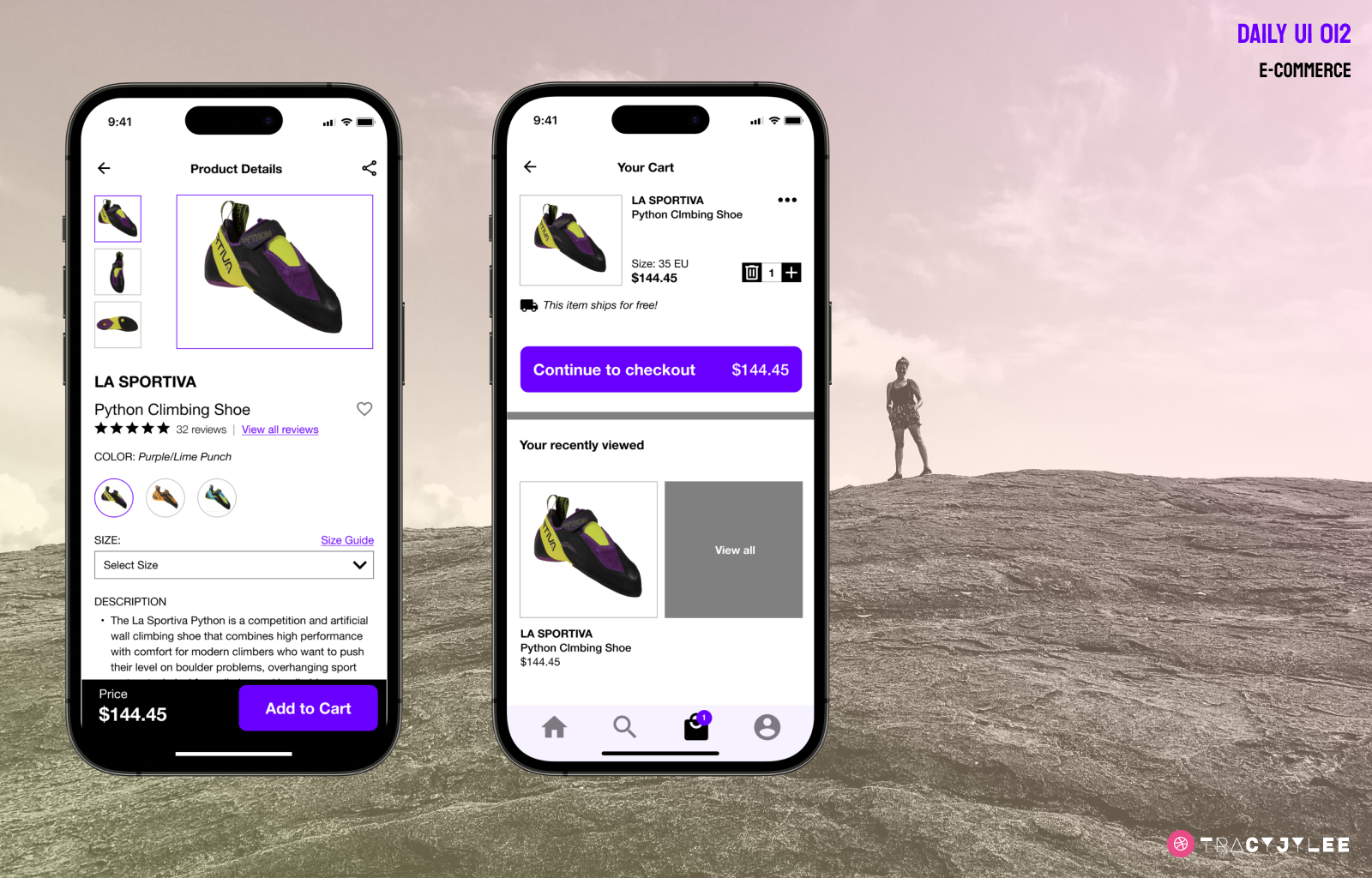 Daily UI 012: E-Commerce app dailyui dailyui012 dailyuichallenge dailyuidesign design designinspo ecommerce product design ui ux