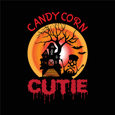 Candy corn cutie 5 halloween tshirt 2023