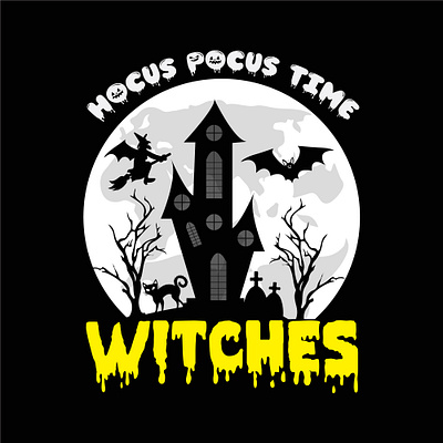 Hocus pocus time witches 8 halloween tshirt 2023