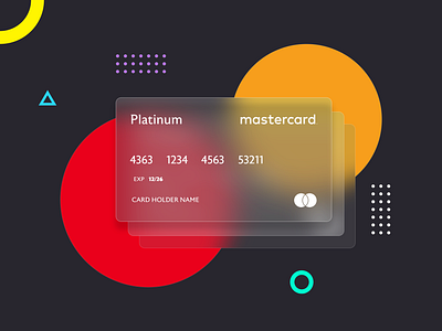 Mastercard concept app branding design illustration ui ux