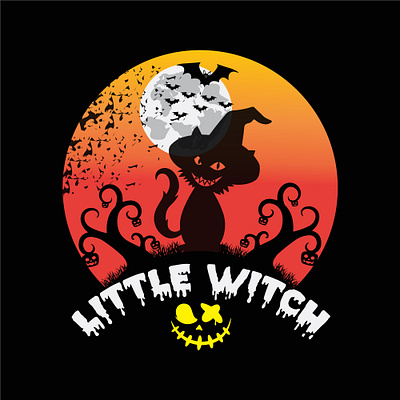 Little witch 12 halloween tshirt 2023