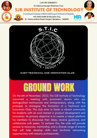 SJBIT Newsletter V1 STIC