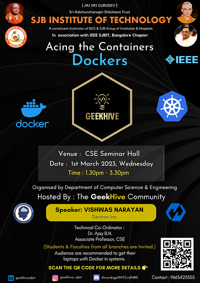 Acing the Containers Poster Design