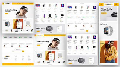 E-commerce Shop branding dailyui design graphic design illustration logo product design ui uiux user interface ux