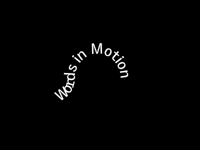 Words in Motion: Kinetic Typography after effect animation kinetic kinetic typography motion motion design motion graphics text animation type typography visual words