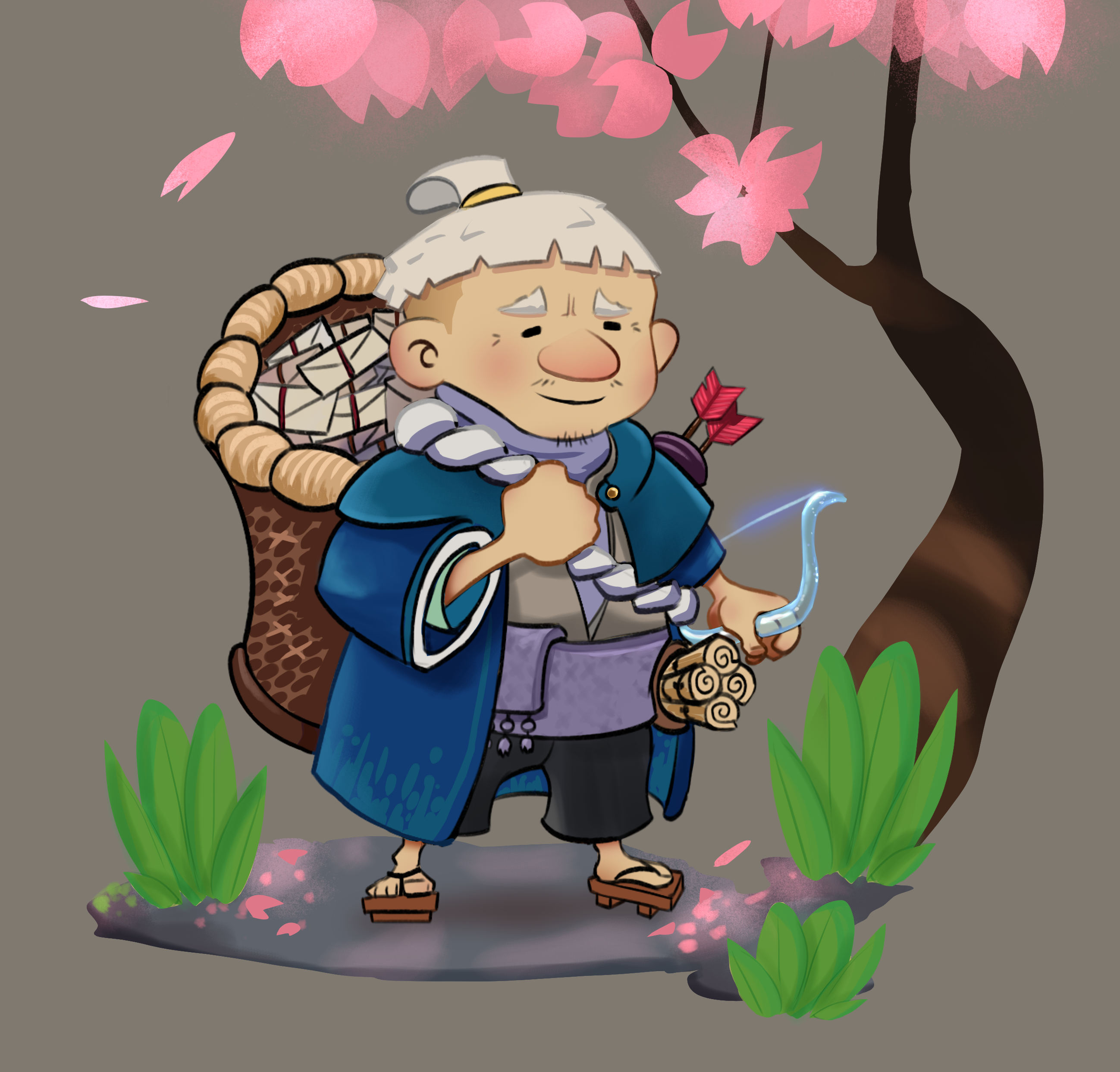 mythical messenger casual art character design concept art cute design game art illustration stylized art