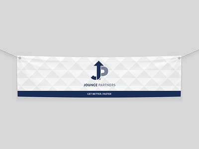 Jounce Partners Banner banner print design print media