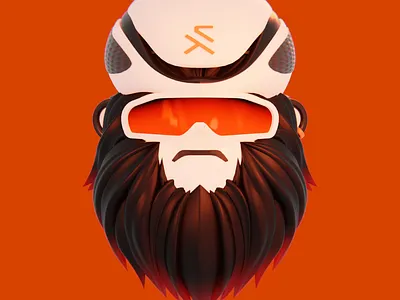 TMK goes cycling 3d animal bike helmet cycling design illustration minimal monkey strava wukong