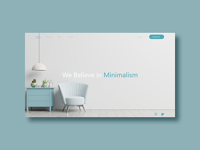 Minimalism design graphic design landing page minimalism ui ux web design