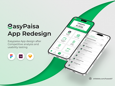 Easypaisa App Redesign app app design app ui baningapp banking design finance ui ux